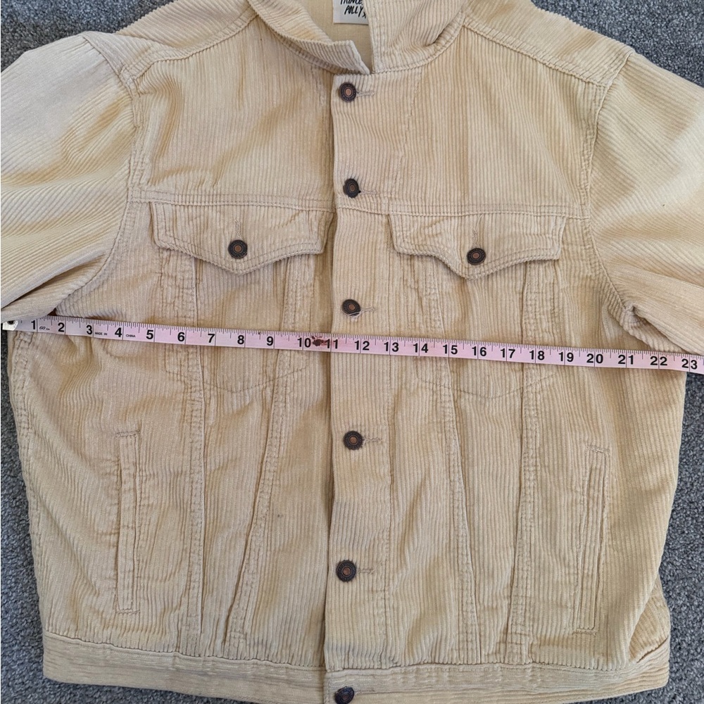Women’s Canary Yellow Corduroy Jacket - Picture 8 of 9